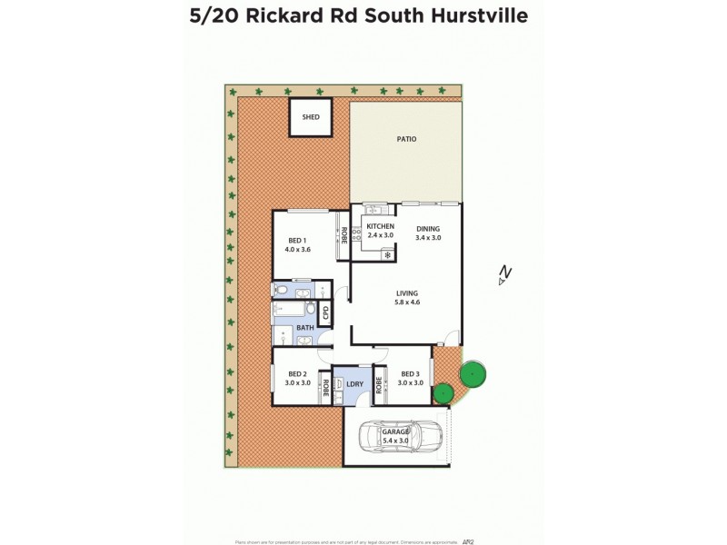 5/20 Rickard Road, South Hurstville NSW 2221 Floorplan
