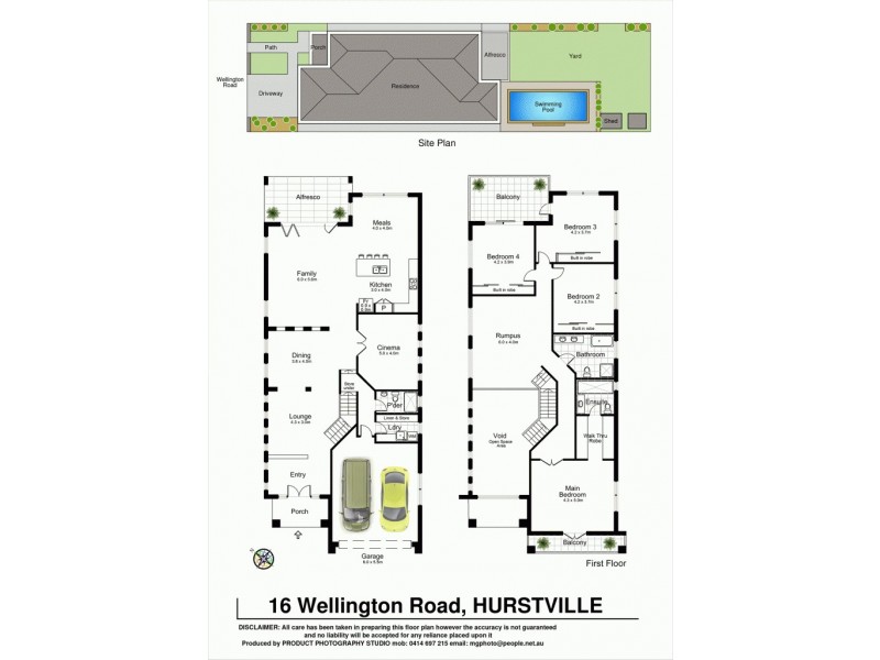 16 Wellington Road, Hurstville NSW 2220 Floorplan