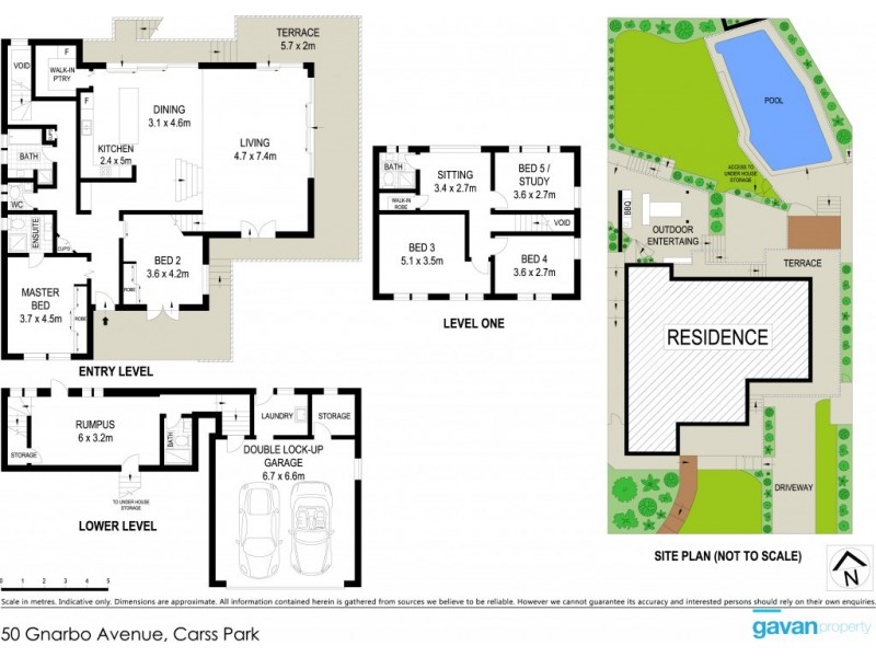 50 Gnarbo Avenue, Carss Park NSW 2221 Floorplan