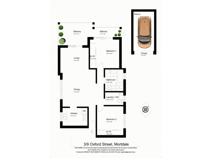 3/9 Oxford Street, Mortdale NSW 2223 Floorplan