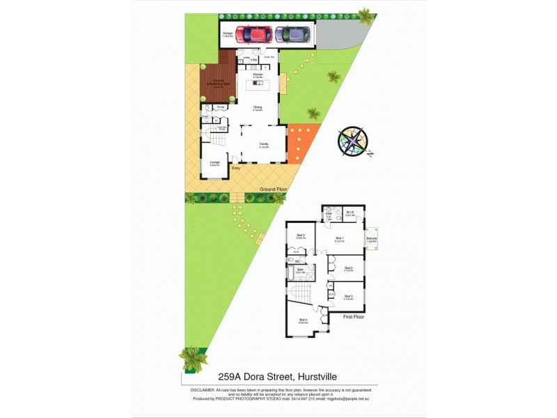 259A Dora Street, Hurstville NSW 2220 Floorplan
