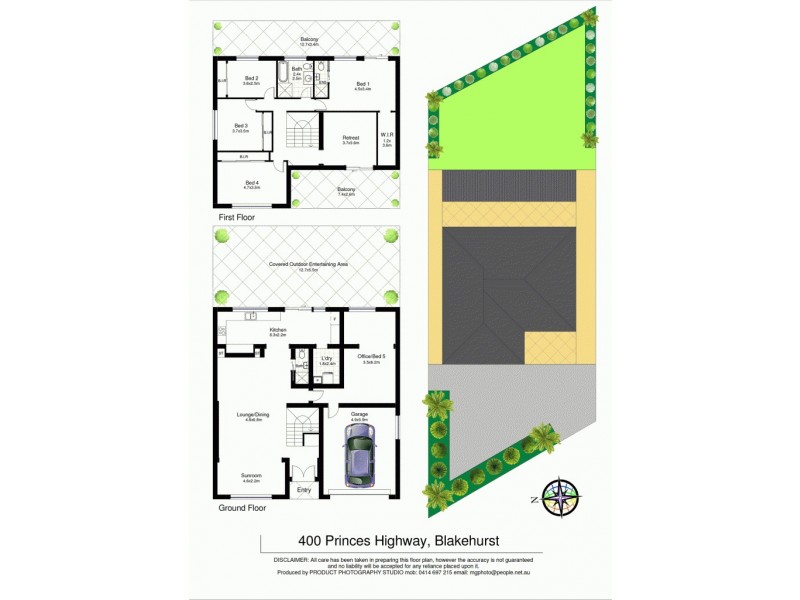 400 Princes Highway, Blakehurst NSW 2221 Floorplan