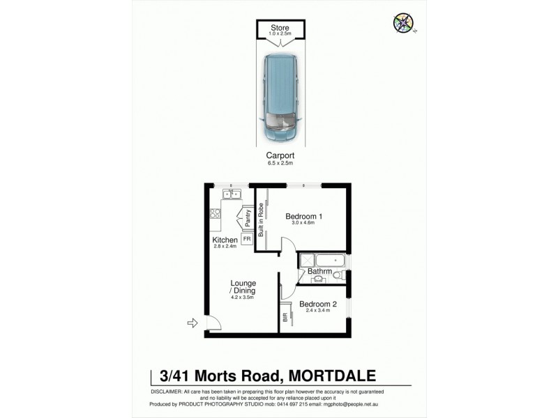 3/41 Morts Road, Mortdale NSW 2223 Floorplan