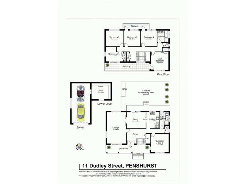 11 Dudley Street, Penshurst NSW 2222 Floorplan