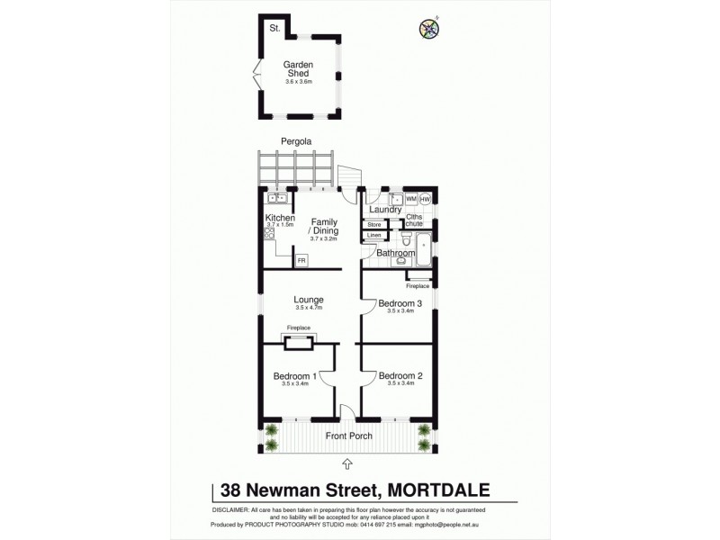 38 Newman Street, Mortdale NSW 2223 Floorplan