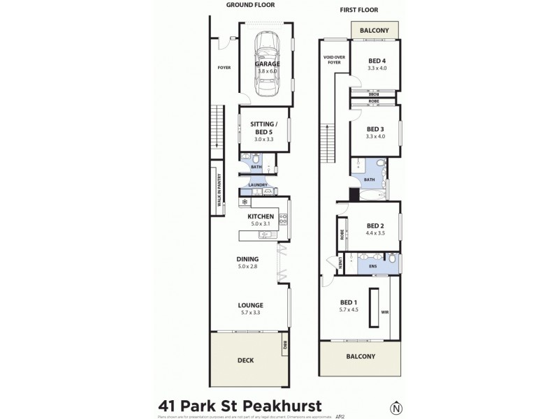 41a Park Street, Peakhurst NSW 2210 Floorplan