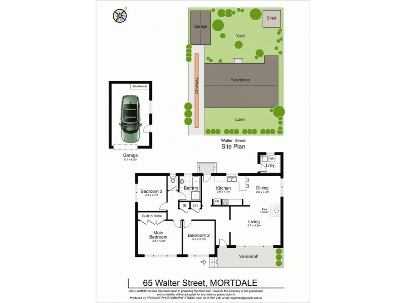 65 Walter Street, Mortdale NSW 2223 Floorplan