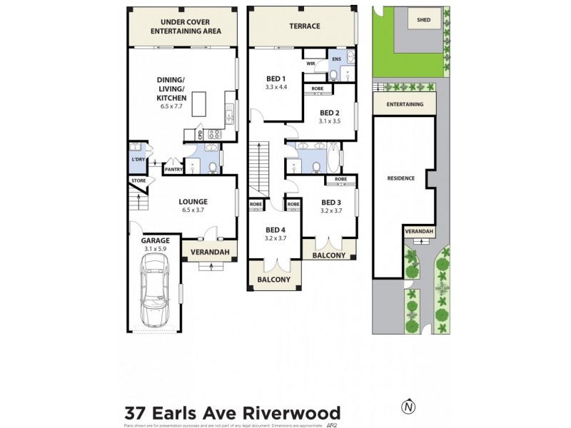 37 Earls Avenue, Riverwood NSW 2210 Floorplan
