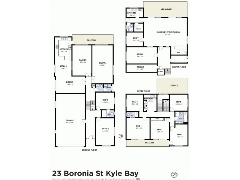 23 Boronia Street, Kyle Bay NSW 2221 Floorplan
