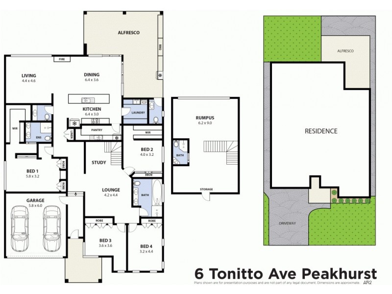6 Tonitto Avenue, Peakhurst NSW 2210 Floorplan