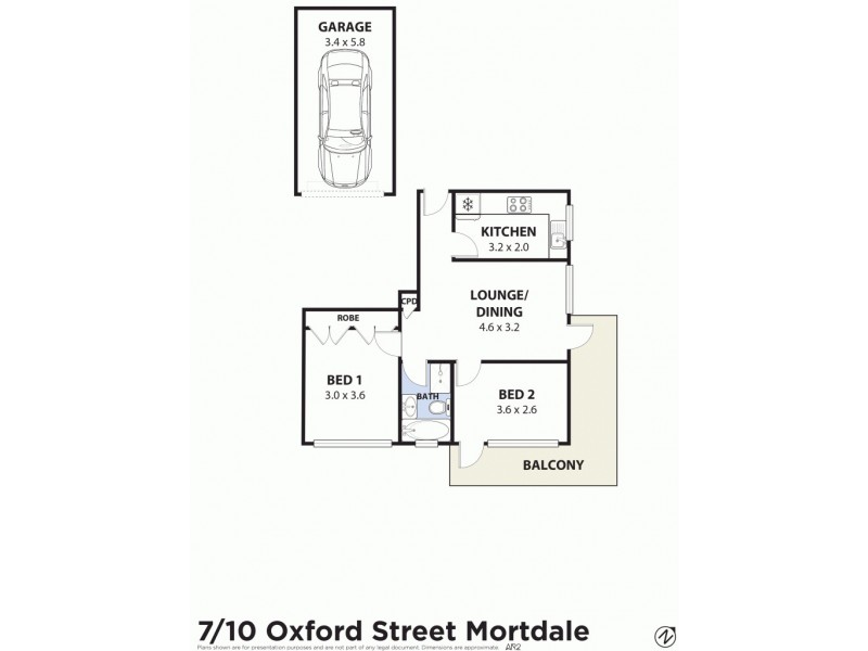 7/10 Oxford Street, Mortdale NSW 2223 Floorplan