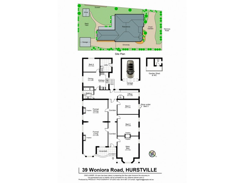 39 Woniora Rd, Hurstville NSW 2220 Floorplan