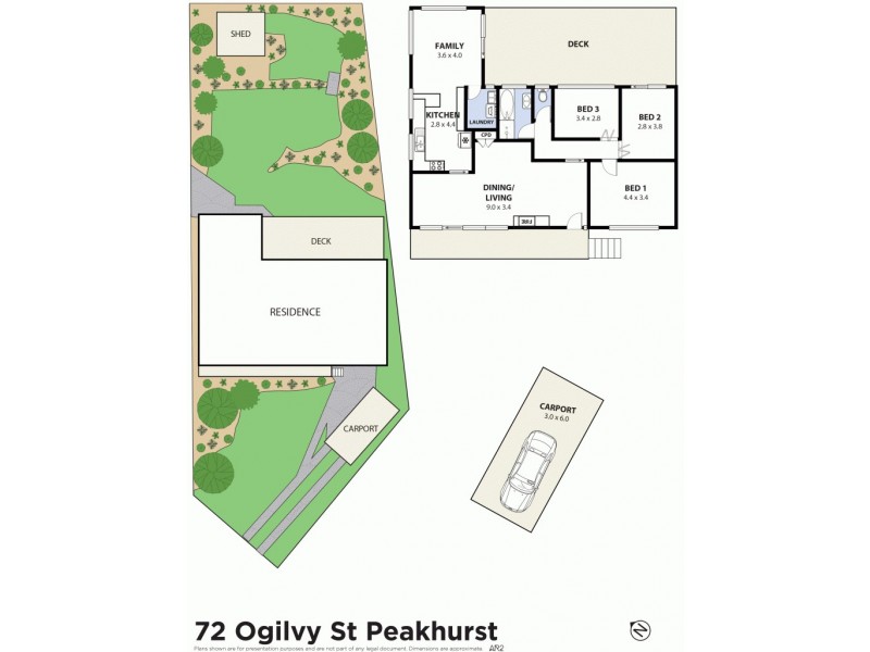 72 Ogilvy Street, Peakhurst NSW 2210 Floorplan