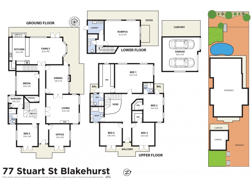 77 Stuart Street, Blakehurst NSW 2221 Floorplan