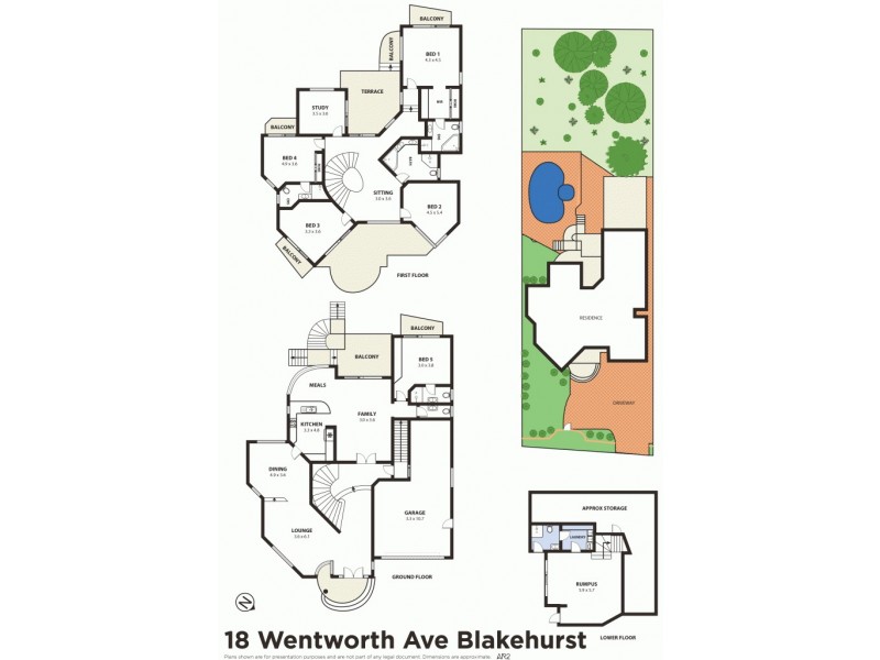 18 Wentworth Avenue, Blakehurst NSW 2221 Floorplan