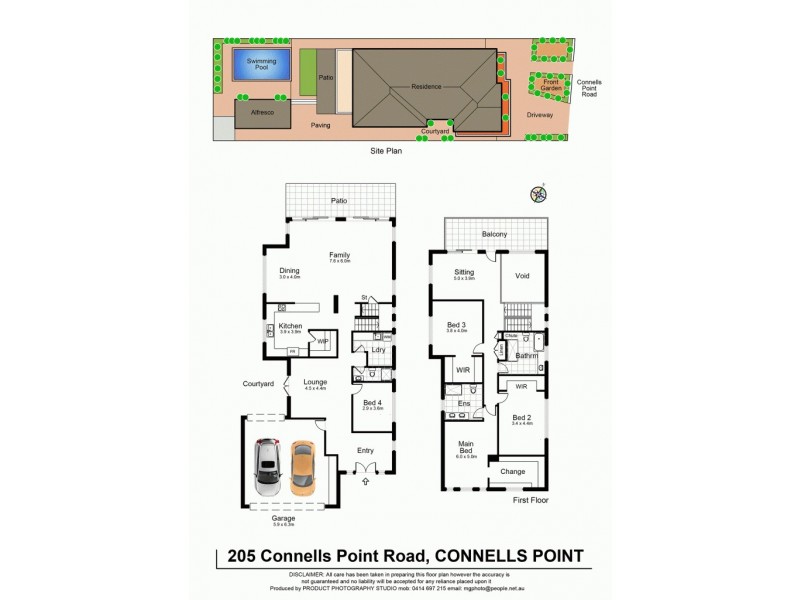 205 Connells Point Rd, Connells Point NSW 2221 Floorplan