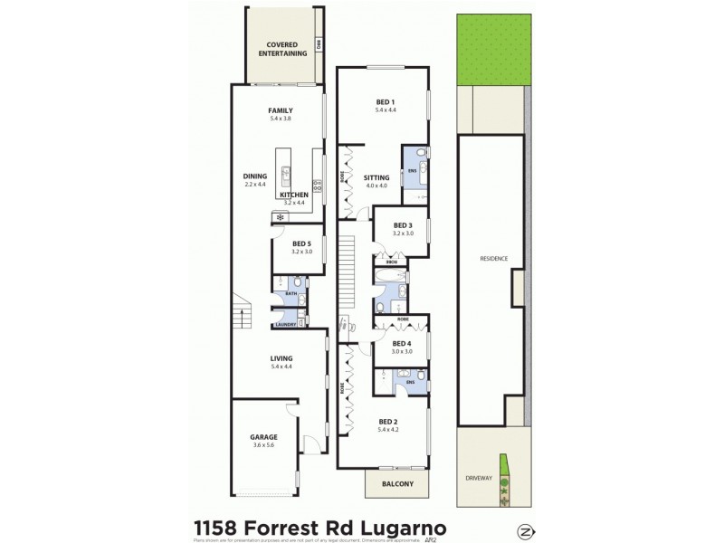1158 Forest Road, Lugarno NSW 2210 Floorplan