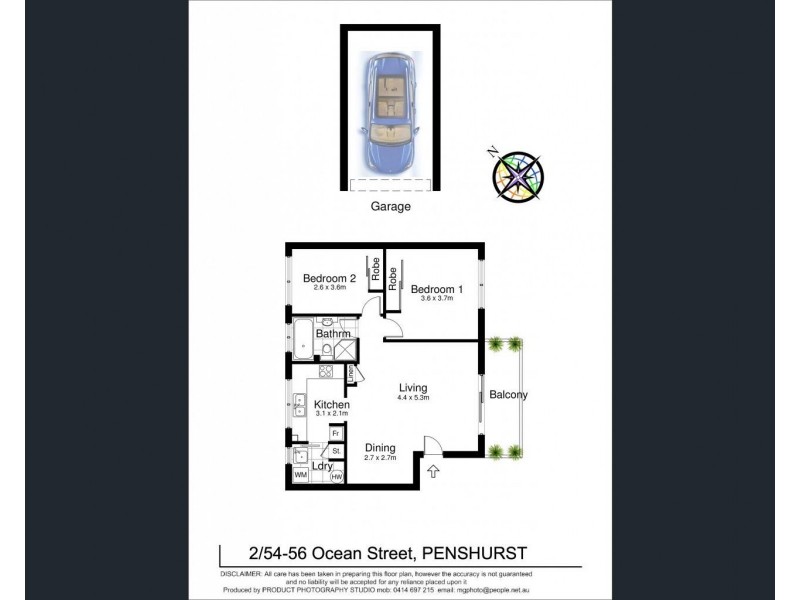 2/54-56 Ocean Street, Penshurst NSW 2222