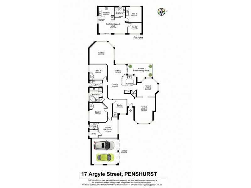 17 Argyle Street, Penshurst NSW 2222 Floorplan
