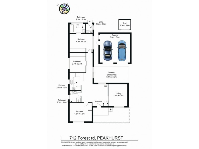 712 Forest Road, Peakhurst NSW 2210 Floorplan
