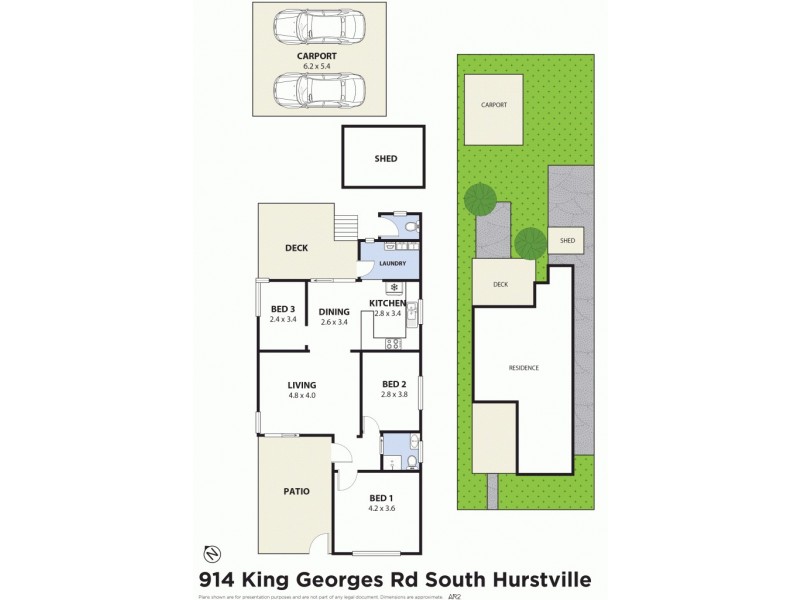 914 King Georges Road, South Hurstville NSW 2221 Floorplan