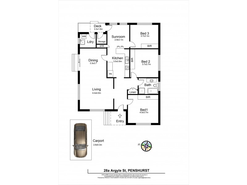 28A Argyle Street, Penshurst NSW 2222 Floorplan