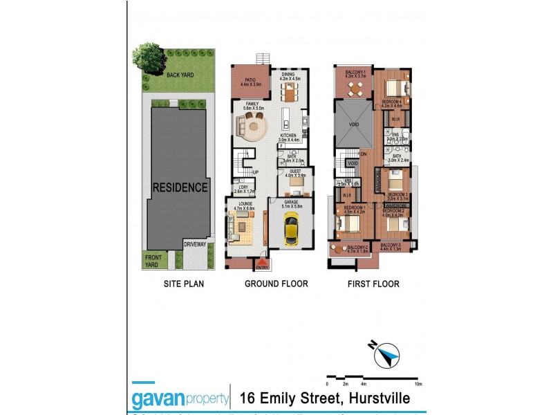 16 Emily Street, Hurstville NSW 2220 Floorplan