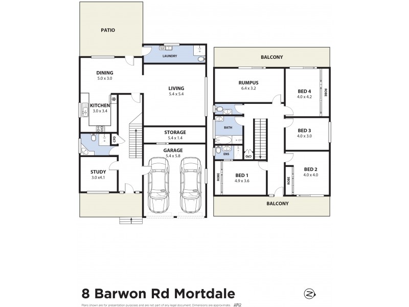 8 Barwon Road, Mortdale NSW 2223 Floorplan