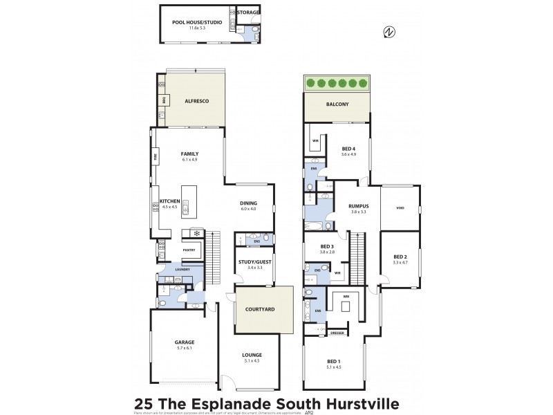 25 The Esplanade, South Hurstville NSW 2221 Floorplan