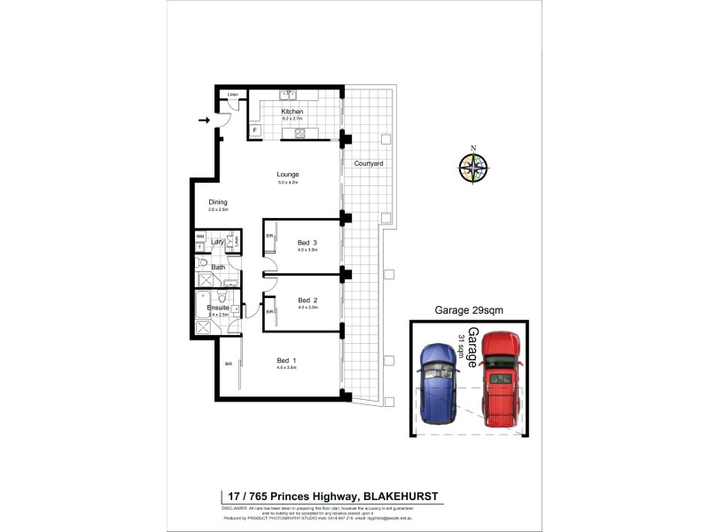 17/765 Princes Highway, Blakehurst NSW 2221 Floorplan