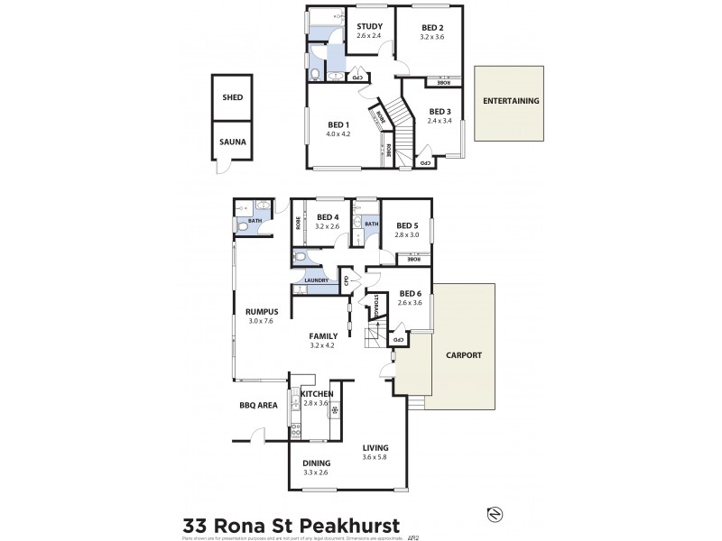 33 Rona Street, Peakhurst NSW 2210 Floorplan