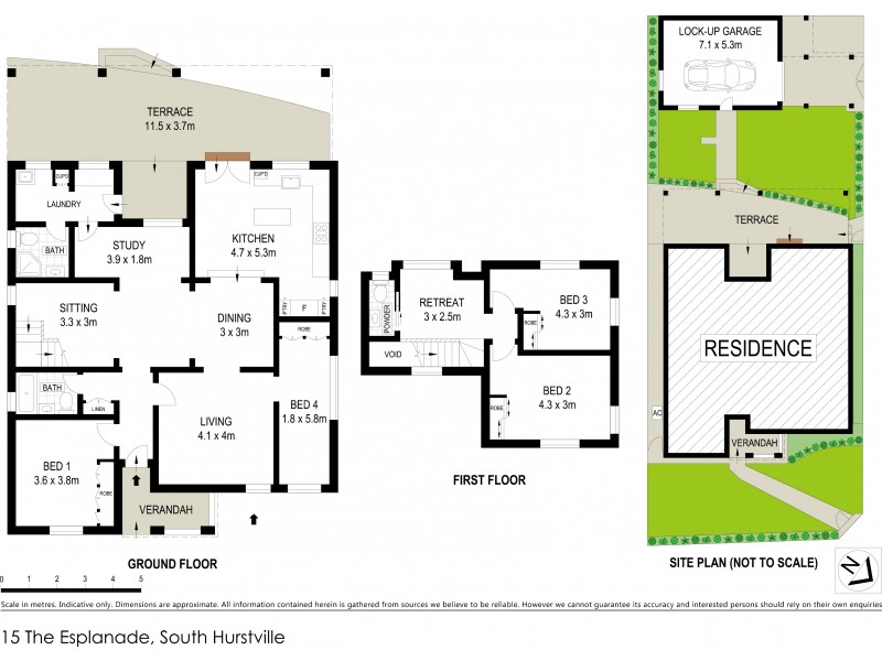15 The Esplanade, South Hurstville NSW 2221 Floorplan