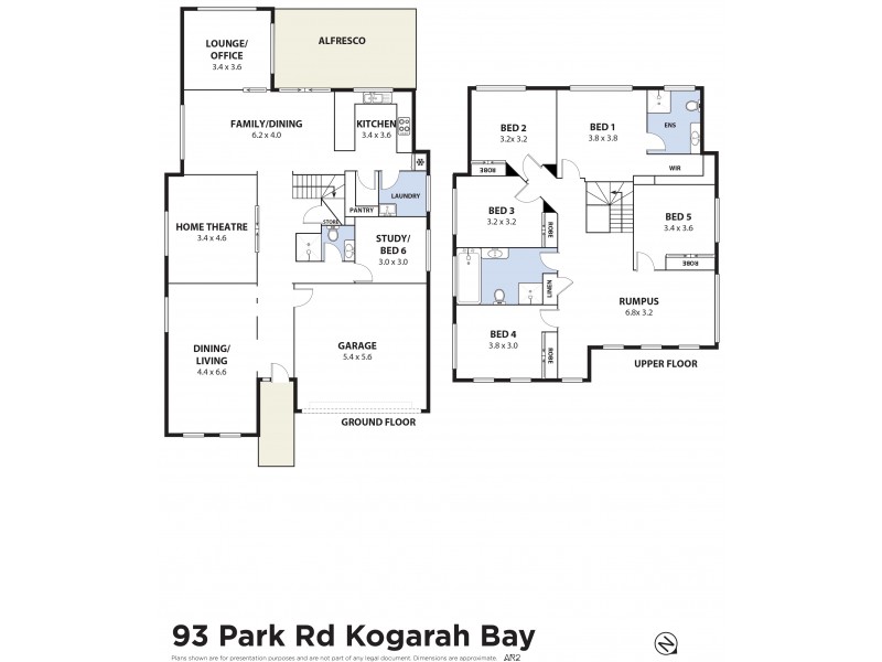 93 Park Road, Kogarah Bay NSW 2217 Floorplan