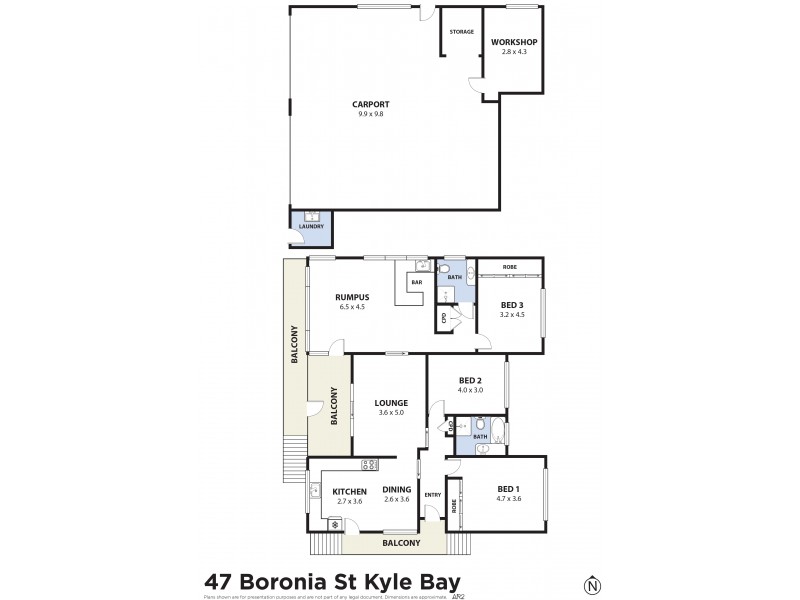 47 Boronia Street, Kyle Bay NSW 2221 Floorplan