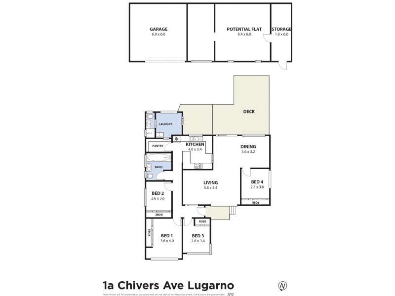 Lugarno NSW 2210 Floorplan