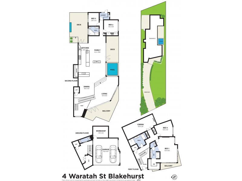 4 Waratah Street, Blakehurst NSW 2221 Floorplan
