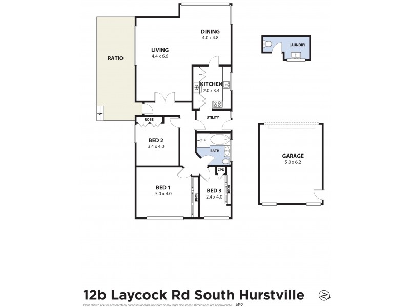 12B Laycock Road, Penshurst NSW 2222 Floorplan