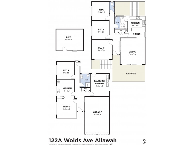 122A Woids Ave, Allawah NSW 2218 Floorplan