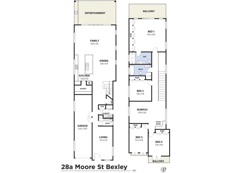 28a Moore Street, Bexley NSW 2207 Floorplan