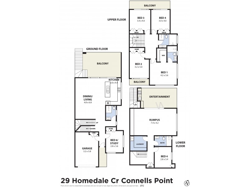 29 Homedale Crescent, Connells Point NSW 2221 Floorplan
