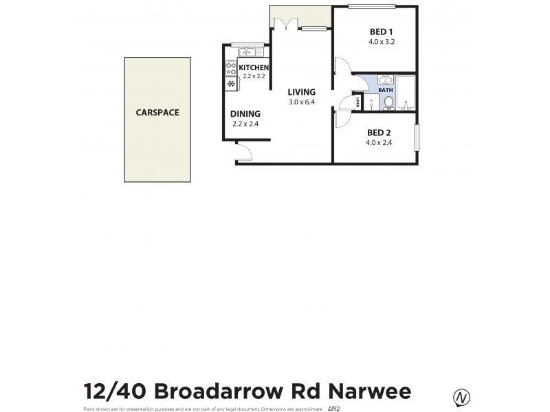 12/40 Broadarrow Road, Narwee NSW 2209 Floorplan