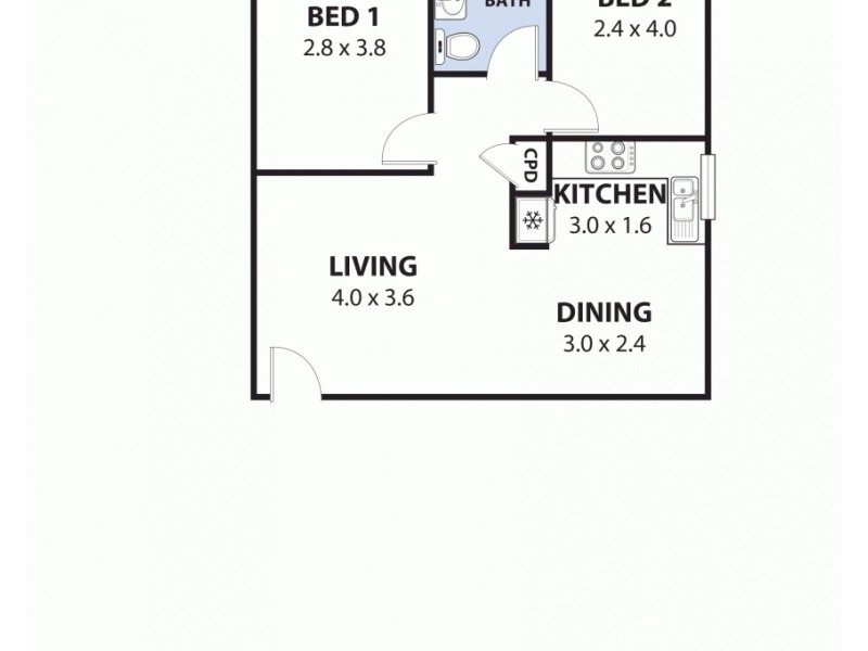6/33 Oxford Street, Mortdale NSW 2223 Floorplan