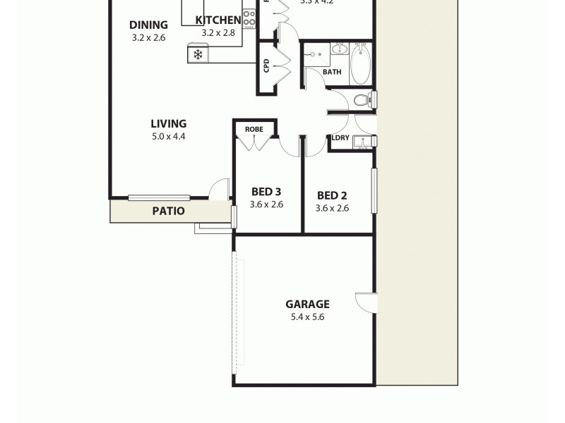 3/14 Resthaven Road, South Hurstville NSW 2221 Floorplan