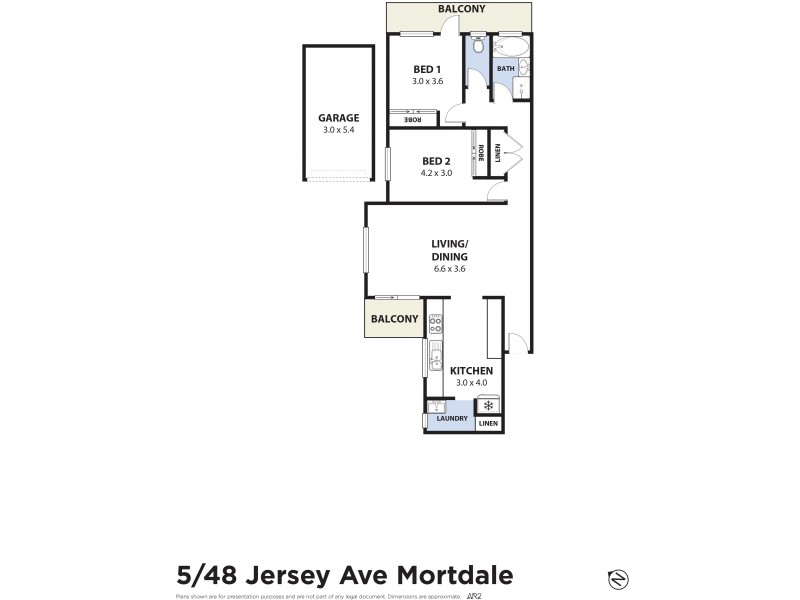 5/48 Jersey Ave, Mortdale NSW 2223 Floorplan