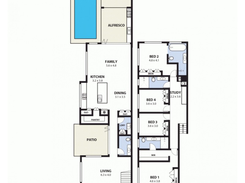 46 Terry Street, Blakehurst NSW 2221 Floorplan