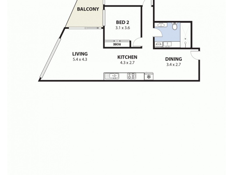 5/333-339 Stoney Creek Road, Kingsgrove NSW 2208 Floorplan