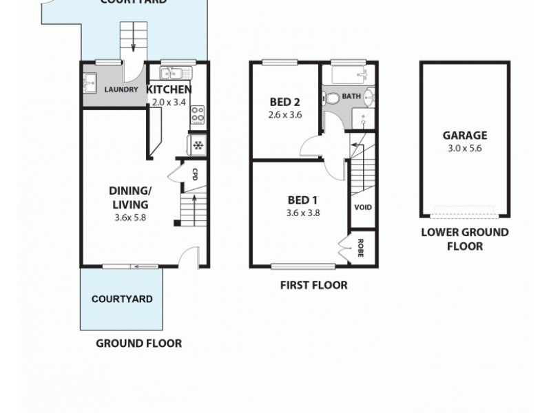 4/26 Pembroke Street, Sylvania NSW 2224 Floorplan