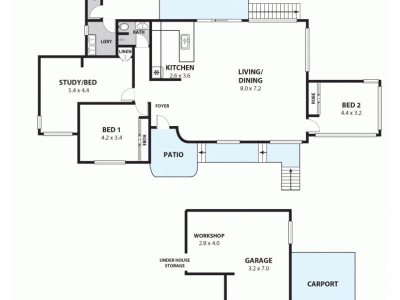 3 Orana Crescent, Blakehurst NSW 2221 Floorplan