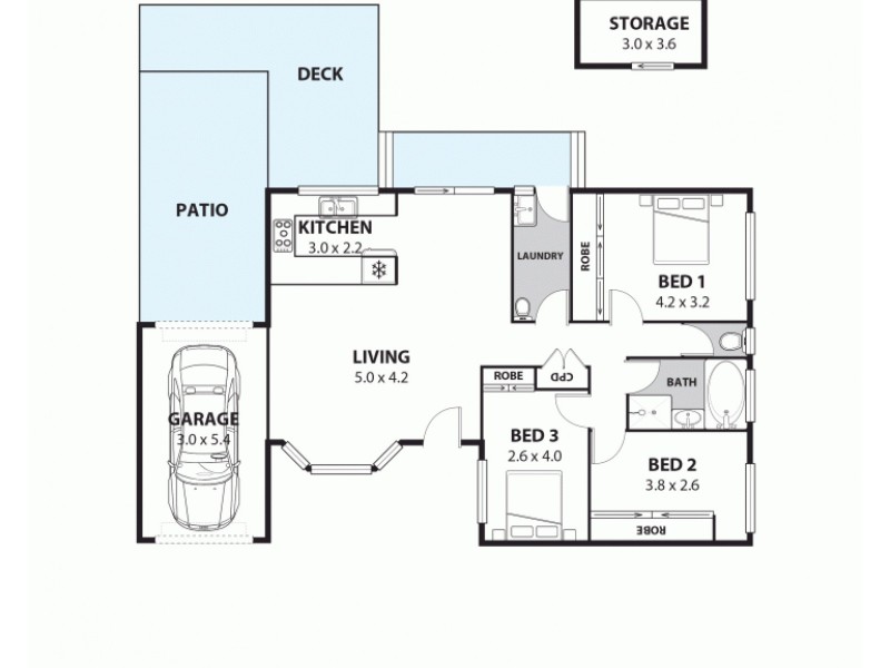 3/9 Heath Road, Blakehurst NSW 2221 Floorplan