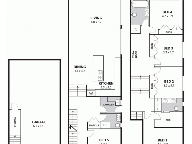2 Hurstville Road, Hurstville NSW 2220 Floorplan